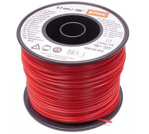 Stihl Bulk Strimmer Line - Red - 2.7mm x 208m