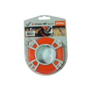 Stihl Carded Strimmer Line - Orange - 2.4mm x 14m