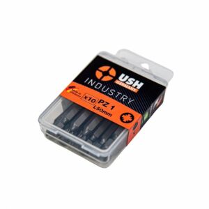 USH Industry PZ1 Impact Driver Bits 50mm - Pack of 10