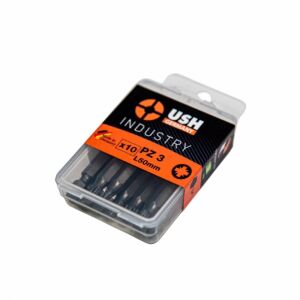 USH Industry PZ3 Impact Driver Bits 25mm - Pack of 10