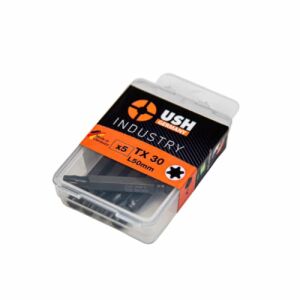 USH Industry T30 Impact Driver Bits 25mm - Pack of 10