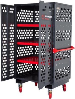 Armorgard - FC6 - Fittingstor Mobile Fittings Storage Mesh Cabinet