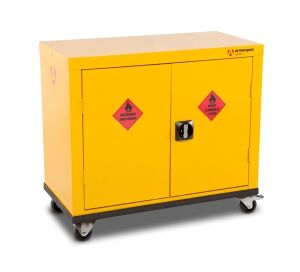 Armorgard - HMC1 - Safestor Hazardous Goods Storage Mobile Floor Cupboard