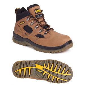 DeWalt Safety Sympatex Challenger Boots - Brown - Size 10