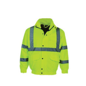 Class 3 Site Reflective Hi-Vis Bomber Jacket - Yellow - X-Large