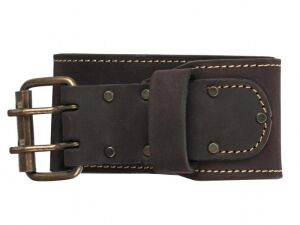 Ox Pro Oil-Tanned Leather 3" Tool Belt - Large