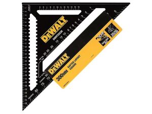 DeWalt Aluminium Metric Rafter Speed Square - 300mm
