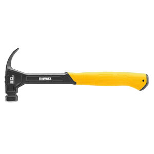 DeWalt Smooth Face Curve Claw Hammer - 20oz/0.57kg