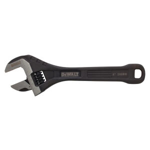 DeWalt All Steel Adjustable Wrench - 8"