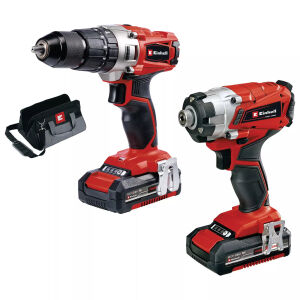 Einhell 18V PXC Combi & Impact Driver Twinpack