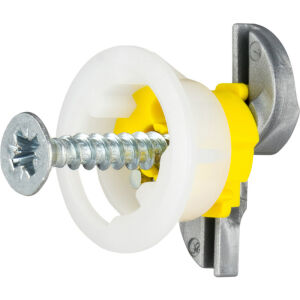 Gripit Yellow Plasterboard Fixings - 15mm (Pack of 4)