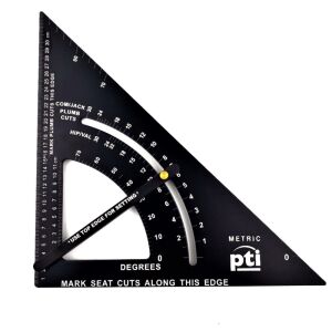 PTI 12" Adjustable Quick Square with Layout Tool