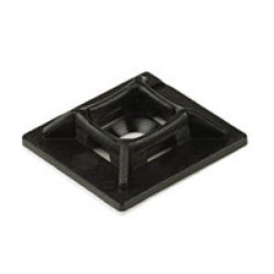 NB22 28 x 28 Adhesive Base Black (Pack Of 100)