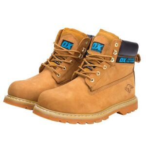 Ox Honey Nubuck Safety Boot - Size 11