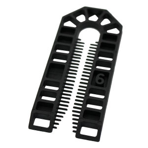 Broadfix Standard U Shim (101 x 43mm) Black - 6mm - Bag of 200