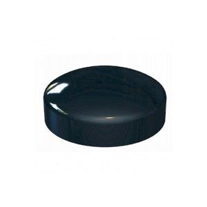 Black      No 6/8 Gauge Domecaps/Plastidomes (Box Of 200)