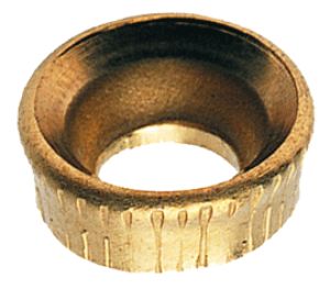 8     Brass Turned Screw Cups (Box Of 200)