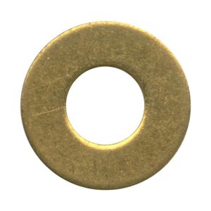 M8     Brass Flat Washers (Sold Individually)