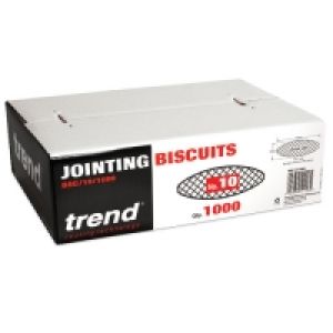 Trend BSC/10/1000 - No 10 Compressed Beech Biscuits - 1000 Pack