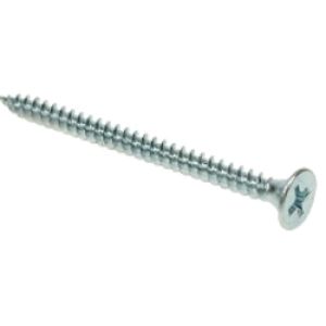 65 mm BZP   S Point Drywall Screws (Box Of 500)