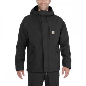Carhartt Waterproof/Angler Jacket - Black - Medium