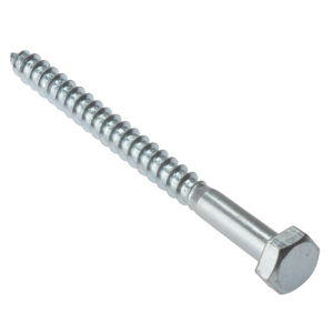 Hex Head BZP Coach Screws