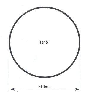 Pipe Clamps - D48 (1 1/2")