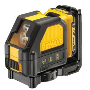 DeWalt DCE088D1G 12V Cross Line Laser-Green - 1 x 2.0Ah Battery