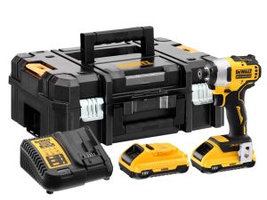 DeWalt DCF809D2T 18V Brushless Compact Impact Driver Kit - 2 x 2.0Ah Li-ion Batteries & Case