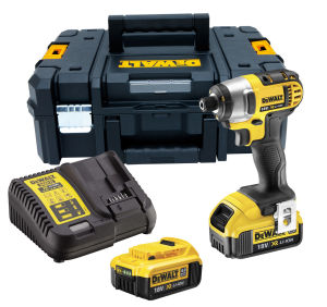 DeWalt DCF885M2 18V XR Li-Ion Compact Impact Driver + 2 Batteries, Charger & Case