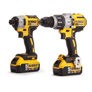 DeWalt DCK276P2 18V Brushless Twinpack - 2 x 5.0Ah Batteries