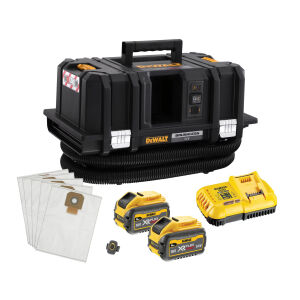 DeWalt DCV586MT2 XR FlexVolt Dust Extractor 54V - 2 x 6.0Ah Batteries