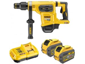 DeWalt DCH481X2 54V/18V XR Flexvolt SDS Max Rotary Hammer Drill 2 x 9.0Ah Batteries