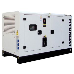 Hyundai - DHY34KSE - Silenced Three Phase Standby Diesel Water-Cooled Generator 27kW - 230V/400V