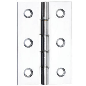 Dale Hardware DP005431 PCP Double Steel Washered Butt Hinges 76 x 51mm - Pack of 2