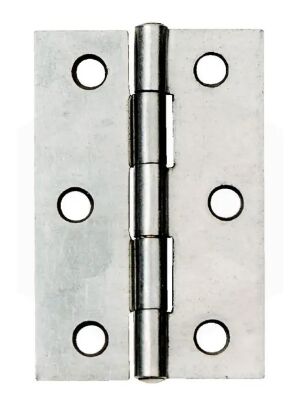 Dale Hardware DP006134 75mm (3") Steel Butt Hinge Pack of 2