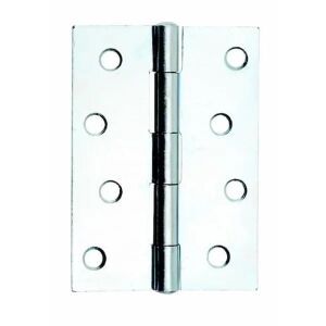 Dale Hardware DP006136 76mm (3") BZP Butt Hinge Pack of 2