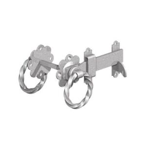 Dale Hardware DP006186 BZP Twisted Ring Gate Latch 152mm