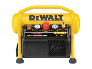 DeWalt DPC6MRC 6 Litre Roll Cage Air Compressor - 116psi/8 Bar - 230V