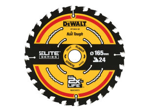 DeWalt Extreme 2nd Fix Circular Saw Blade 165mm x 20mm Bore x 24T