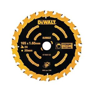 DeWalt Extreme 2nd Fix Circular Saw Blade 165mm x 20mm Bore x 24T