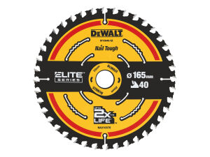 DeWalt DT10640-QZ Extreme Framing Circular Saw Blade 165mm x 20mm Bore x 40T