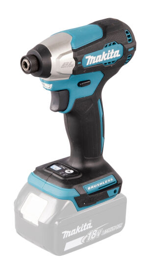 Makita 18V LXT Brushless Impact Driver Bundle (DTD157Z, BL1830 & DC18SD