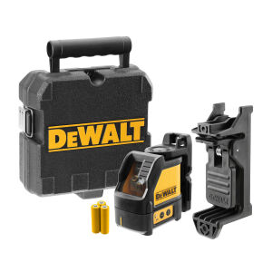 DeWalt DW088K Cross Line Laser Level Kit + Wall Bracket