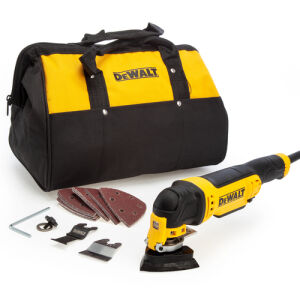 DeWalt DWE315B Multi Tool Quick Change Kit c/w bag 240V