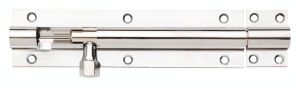 Dale Hardware DX40007 Chrome Plated Straight Barrel Bolt 75mm