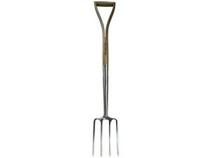 Prestige Digging Fork - Stainless Steel with Ash Handle
