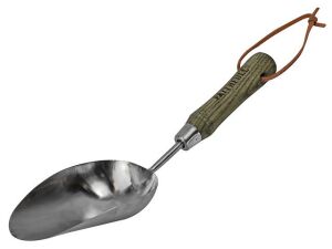 Prestige Hand Potting Scoop - Stainless Steel with Ash Handle