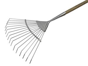 Prestige Lawn Rake - Stainless Steel with Ash Handle