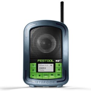 Festool 202112 Sysrock BR10 Worksite DAB+ radio 240V